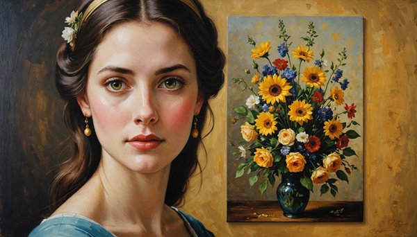 Reproduktion eines gemäldes: kunstwerke für jedes zuhause